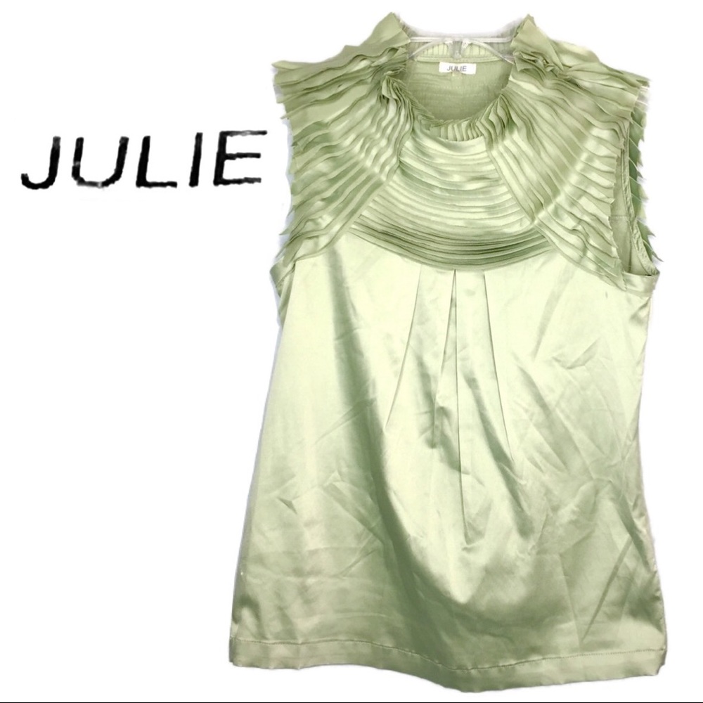 NEW Julie Sage Sleeveless Blouse in Ladies’ Small